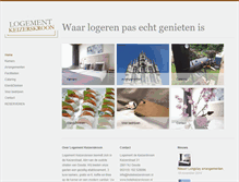 Tablet Screenshot of hotelkeizerskroon.nl